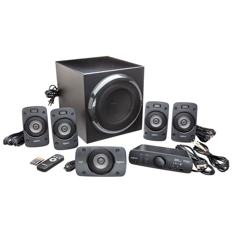Logitech Z906 - 5.1 Surround Sound Speakers, THX, Dolby Digital, DTS Logitech Z906 - 5.1 Surround Sound Speakers, THX, Dolby Digital, DTS