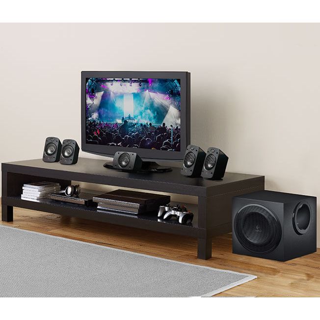 Logitech Z906 - 5.1 Surround Sound Speakers, THX, Dolby Digital, DTS Logitech Z906 - 5.1 Surround Sound Speakers, THX, Dolby Digital, DTS