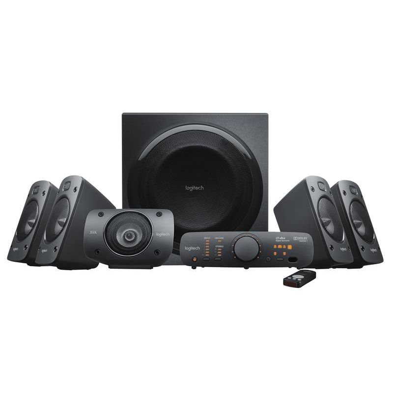 Logitech Z906 - 5.1 Surround Sound Speakers, THX, Dolby Digital, DTS Logitech Z906 - 5.1 Surround Sound Speakers, THX, Dolby Digital, DTS