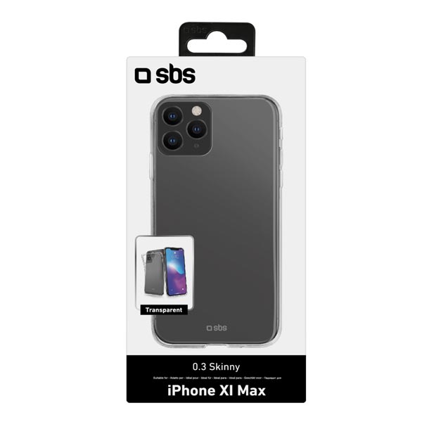 SBS Skinny Cover for iPhone 11 Pro Max, transparent SBS Skinny Cover for iPhone 11 Pro Max, transparent