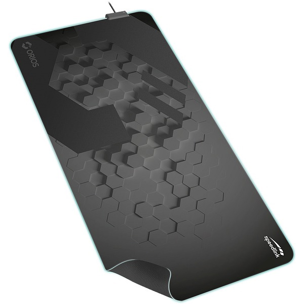 Herní podložka Speedlink Orios LED XL Gaming Mousepad Soft, black Herní podložka Speedlink Orios LED XL Gaming Mousepad Soft, black