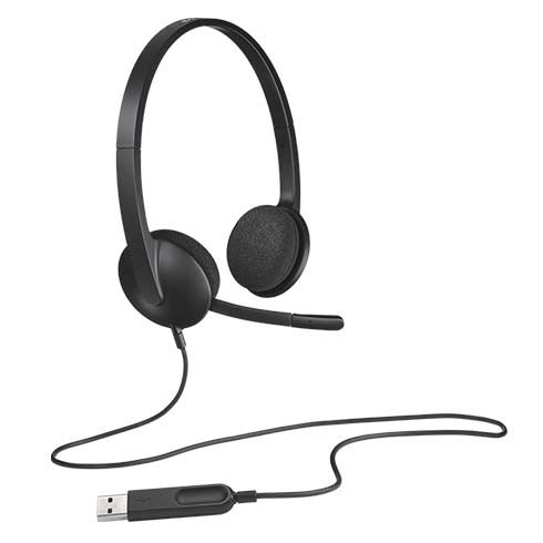 Logitech H340 - USB stereo headset Logitech H340 - USB stereo headset