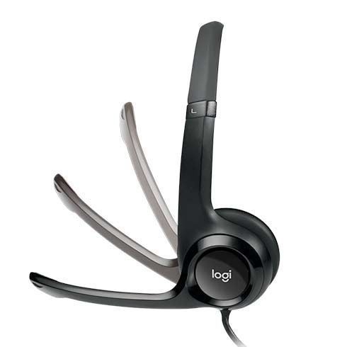 Logitech H390 - USB stereo headset - čierne Logitech H390 - USB stereo headset - čierne