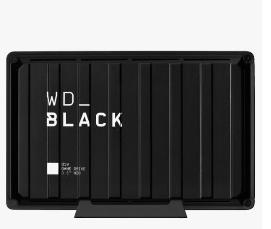 WD HDD Black D10 Game Drive, 8TB, 3,5"