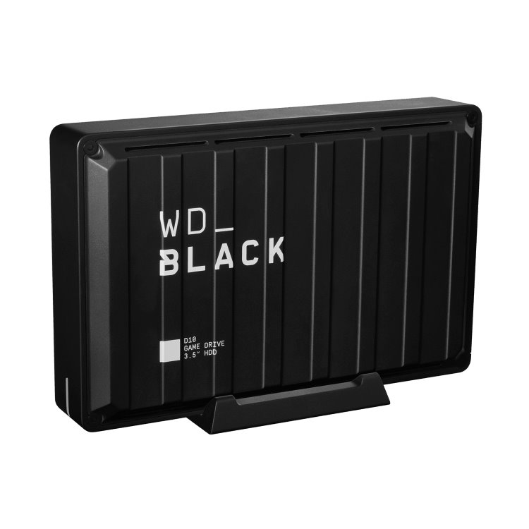 WD HDD Black D10 Game Drive, 8TB, 3,5" WD HDD Black D10 Game Drive, 8TB, 3,5"