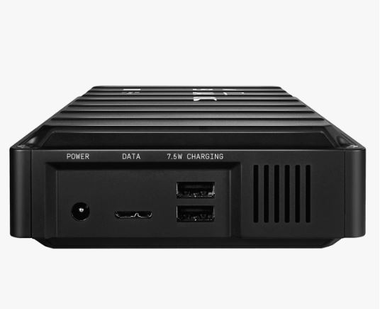 WD HDD Black D10 Game Drive, 8TB, 3,5" WD HDD Black D10 Game Drive, 8TB, 3,5"