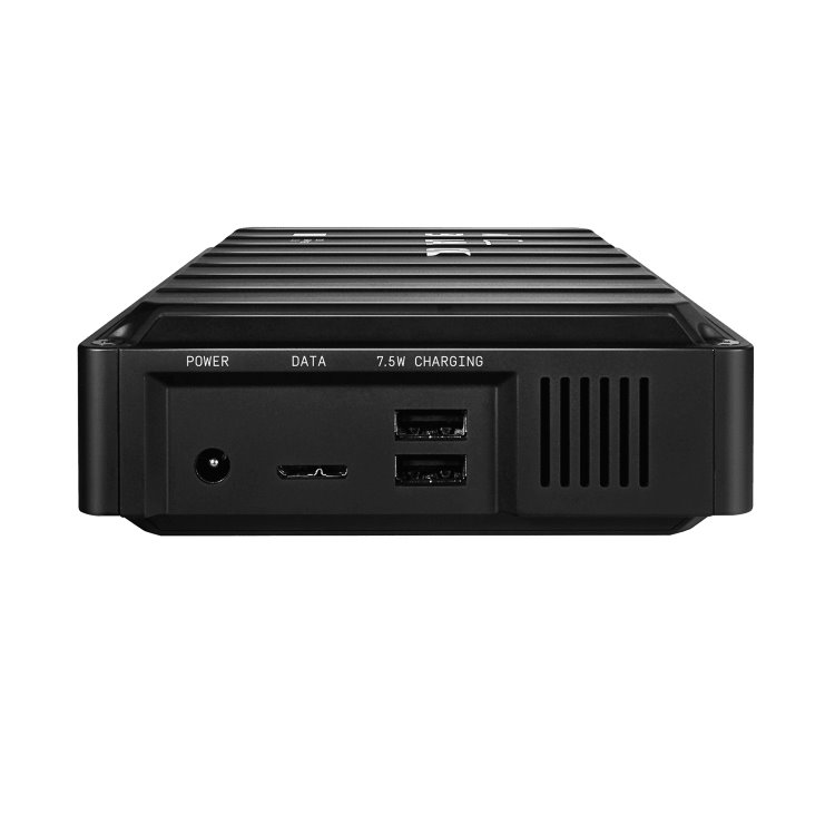 WD HDD Black D10 Game Drive, 8TB, 3,5" WD HDD Black D10 Game Drive, 8TB, 3,5"