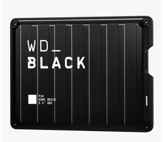 WD HDD Black P10 Game Drive, 2TB, 2,5"