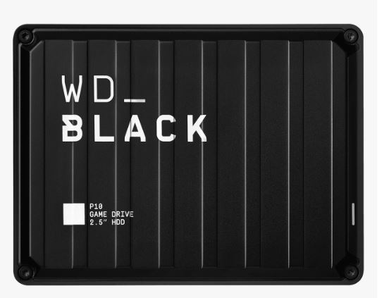 WD HDD Black P10 Game Drive, 4TB, 2,5"