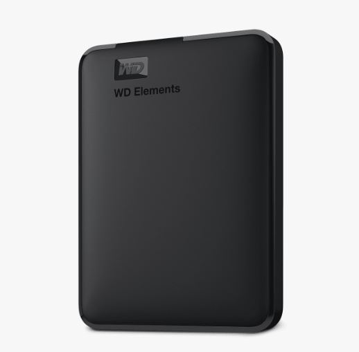 WD HDD Elements Portable, 5TB, USB 3.1