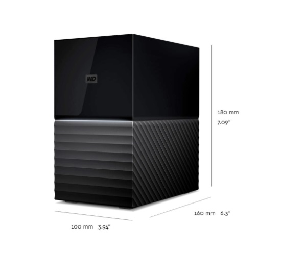 WD HDD My Book Duo, 16TB, USB 3.1