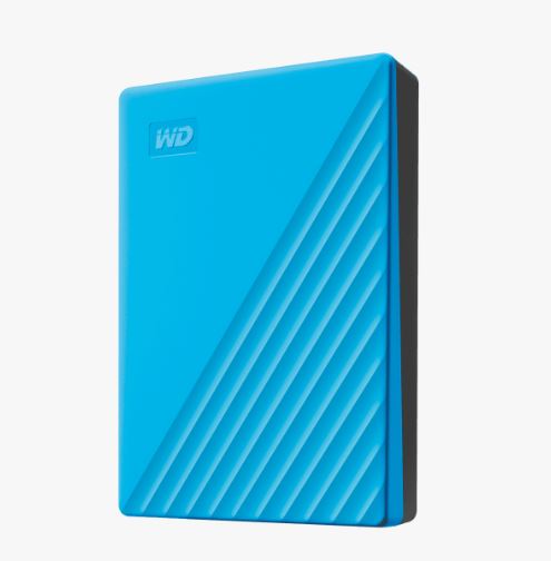 WD HDD My Passport, 4TB, USB 3.0, Blue