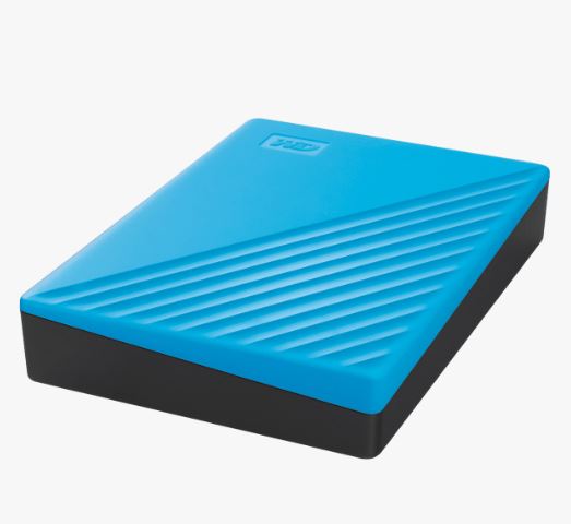 WD HDD My Passport, 4TB, USB 3.0, Blue