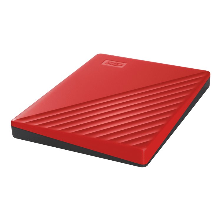 WD HDD My Passport, 4TB, USB 3.0, Red