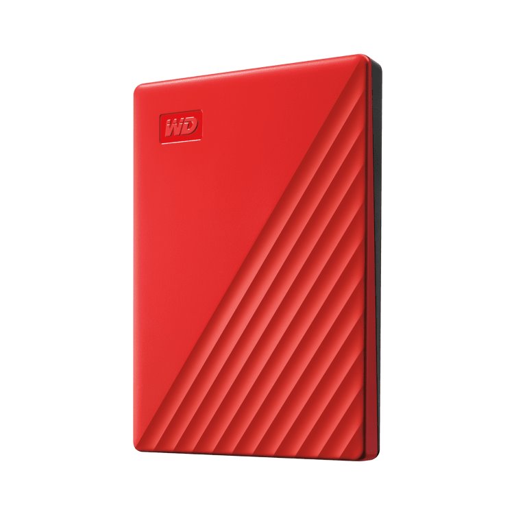 WD HDD My Passport, 4TB, USB 3.0, Red