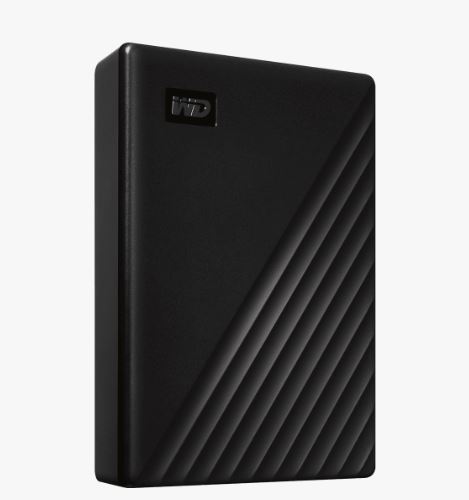 WD HDD My Passport, 5TB, USB 3.0, Black