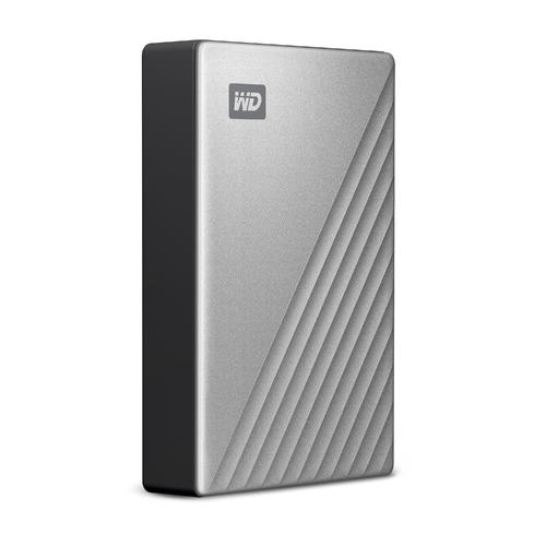 WD HDD My Passport Ultra, 4TB, USB-C, Silver