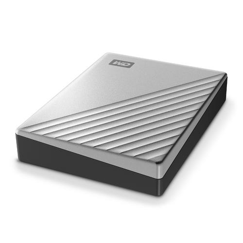 WD HDD My Passport Ultra, 4TB, USB-C, Silver