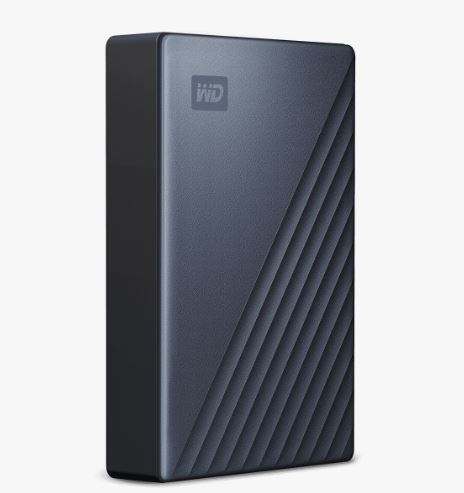 WD HDD My Passport Ultra, 5TB, USB-C, Grey