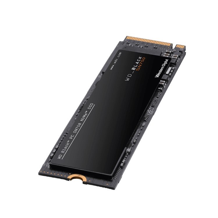 WD SSD SN750 Black, 250GB, NVMe M.2 2281