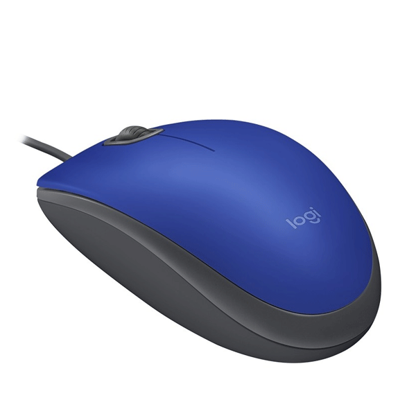 Kancelářská myš Logitech M110 Silent, modrá