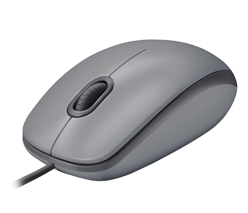Kancelářská myš Logitech M110 Silent, šedá