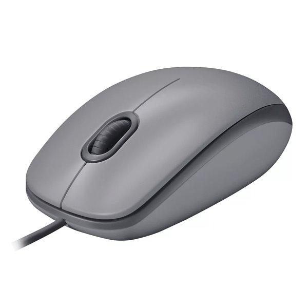 Kancelářská myš Logitech M110 Silent, šedá