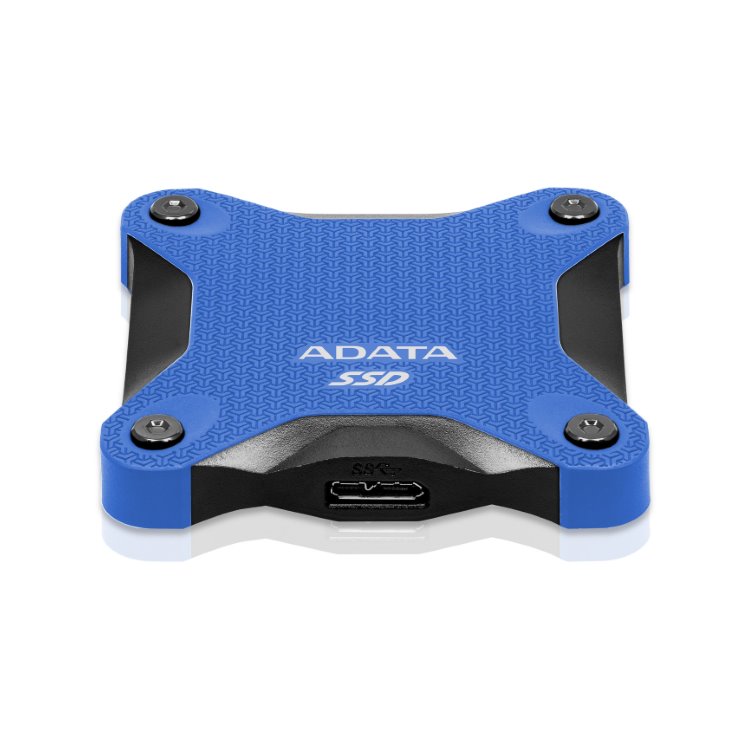 A-Data SSD SD600Q, 240GB, USB 3.2-rychlost 440/430 MB/s (ASD600Q-240GU31-CBL), Blue