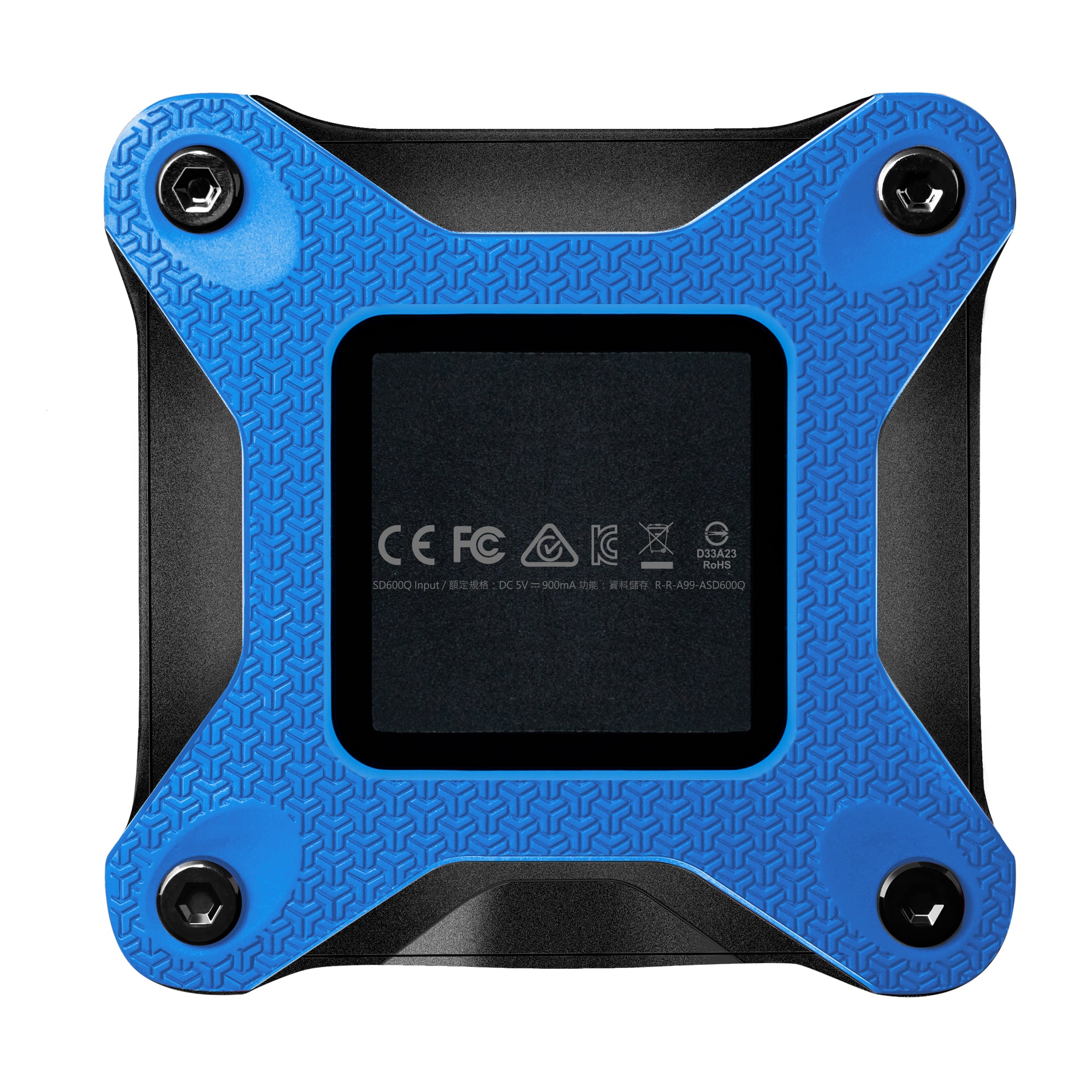 A-Data SSD SD600Q, 240GB, USB 3.2-rychlost 440/430 MB/s (ASD600Q-240GU31-CBL), Blue A-Data SSD SD600Q, 240GB, USB 3.2-rychlost 440/430 MB/s (ASD600Q-240GU31-CBL), Blue
