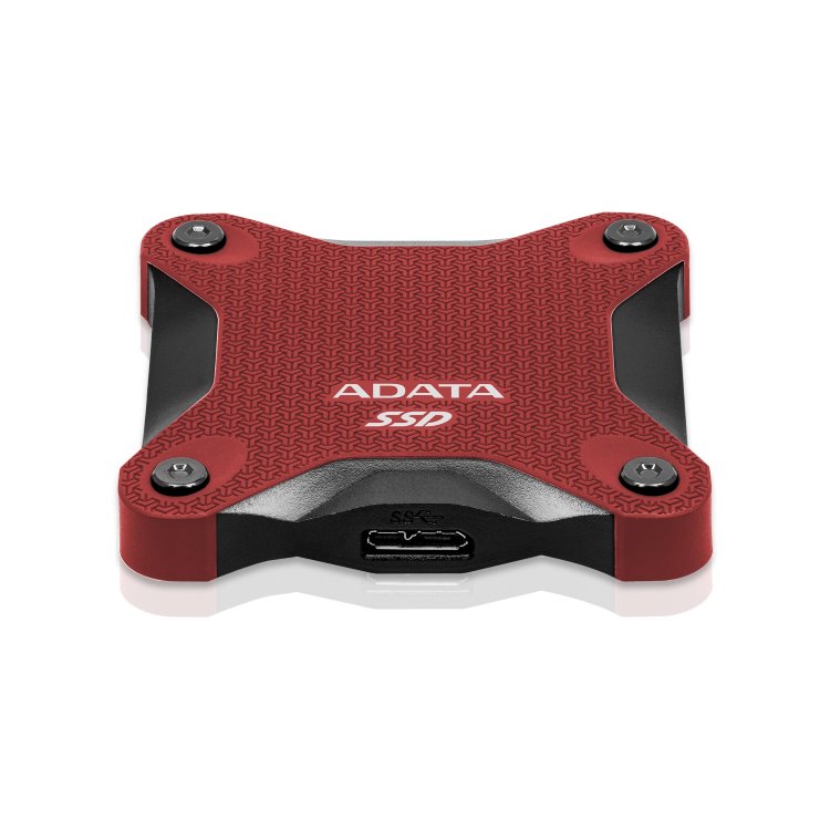 A-Data SSD SD600Q, 240GB, USB 3.2-rychlost 440/430 MB/s (ASD600Q-240GU31-CRD), Red A-Data SSD SD600Q, 240GB, USB 3.2-rychlost 440/430 MB/s (ASD600Q-240GU31-CRD), Red