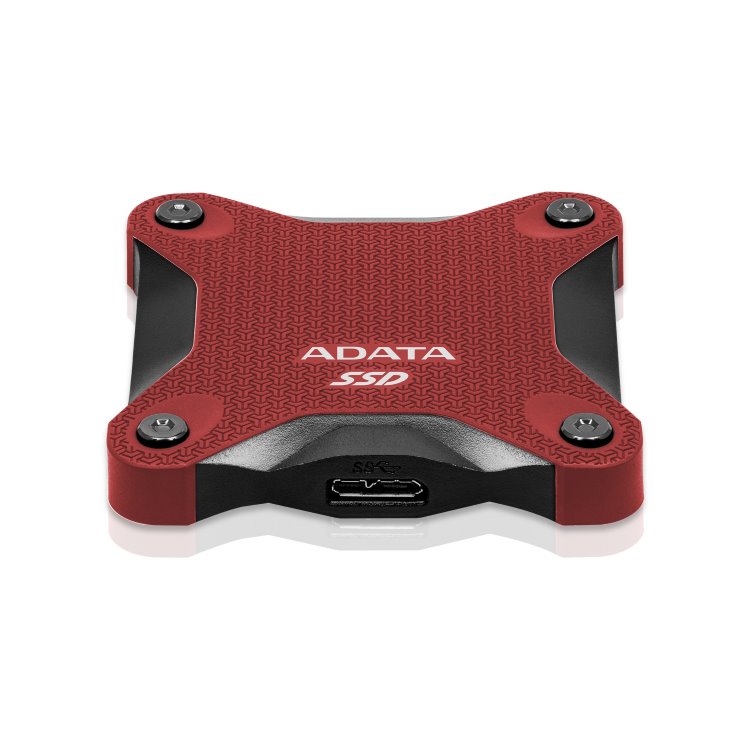 A-Data SSD SD600Q, 240GB, USB 3.2-rychlost 440/430 MB/s (ASD600Q-240GU31-CRD), Red