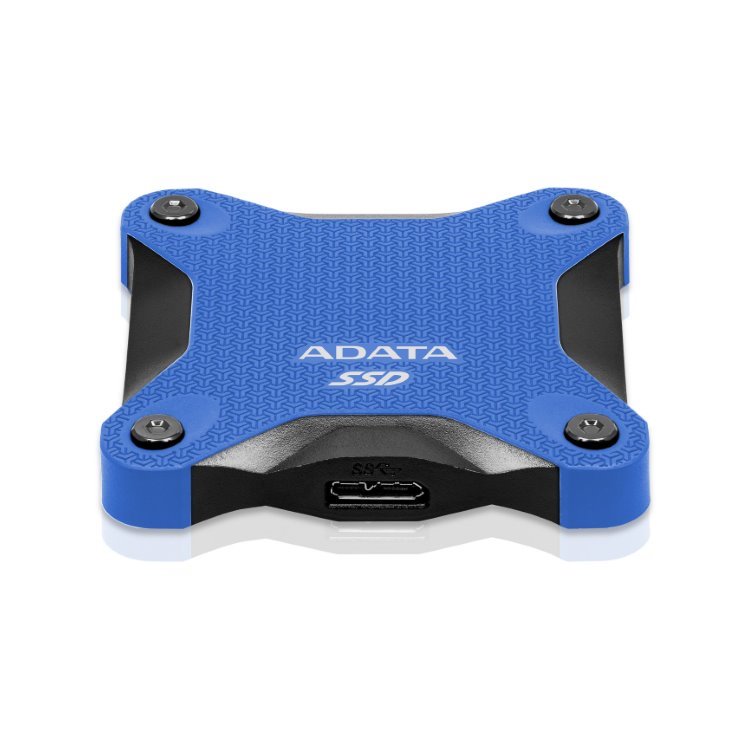 A-Data SSD SD600Q, 480GB, USB 3.2-rychlost 440/430 MB/s (ASD600Q-480GU31-CBL), Blue