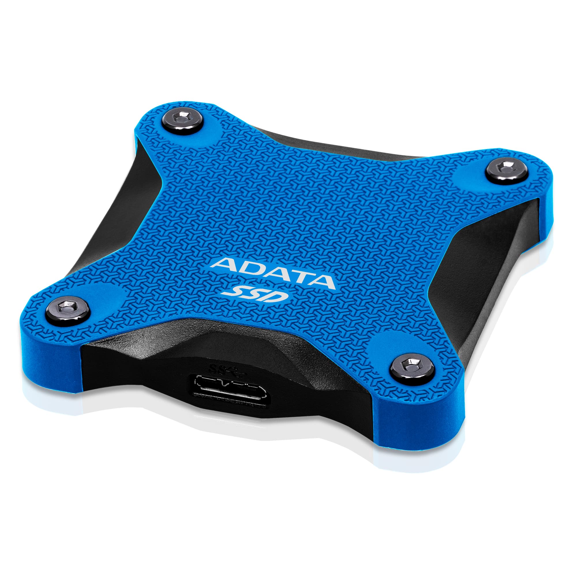 A-Data SSD SD600Q, 480GB, USB 3.2-rychlost 440/430 MB/s (ASD600Q-480GU31-CBL), Blue