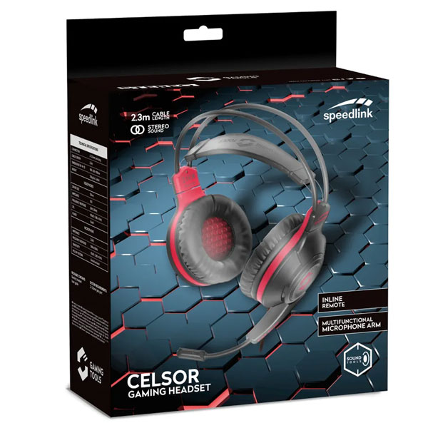 Herní sluchátka Speedlink Celsor Gaming Headset