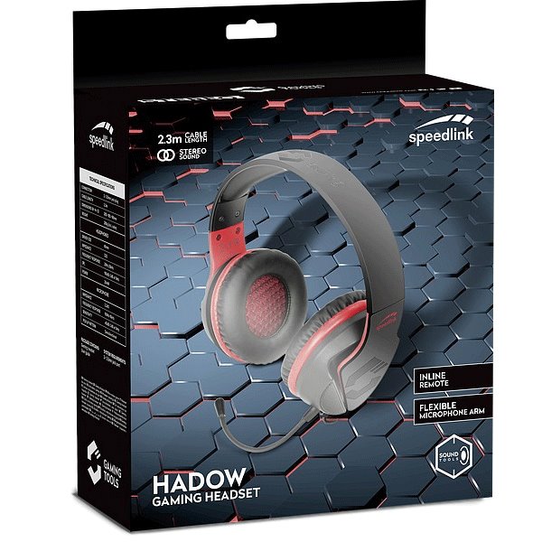 Herní sluchátka Speedlink Hadow Gaming Headset