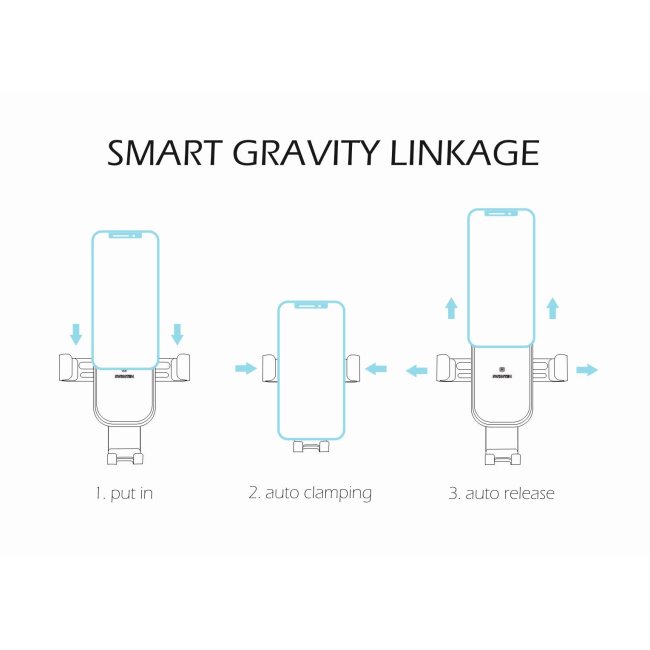 Swissten univerzální držák Gravity S-Grip G2-AV4 do ventilace auta Swissten univerzální držák Gravity S-Grip G2-AV4 do ventilace auta