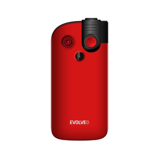 Evolveo EasyPhone FM, Red + nabíjecí stojan Evolveo EasyPhone FM, Red + nabíjecí stojan