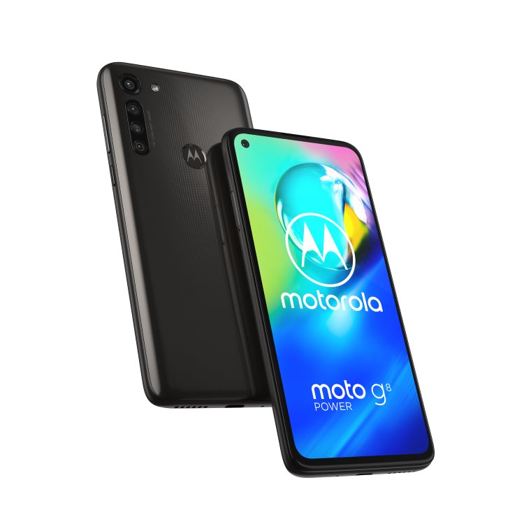 Motorola Moto G8 Power, Dual SIM, Smoke Black-CS distribuce