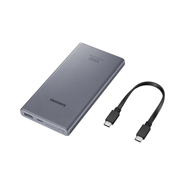 PowerBank Samsung 10000 mAh (25W), gray