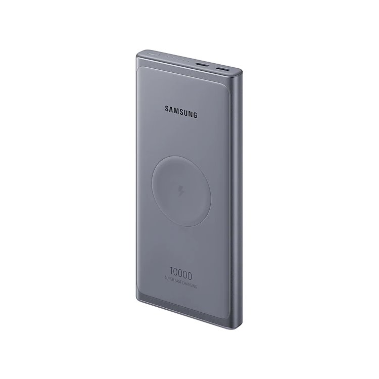 PowerBank Samsung 10000 mAh s bezdrátovým nabíjením (25W), gray PowerBank Samsung 10000 mAh s bezdrátovým nabíjením (25W), gray