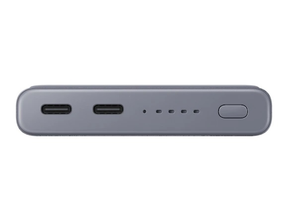 PowerBank Samsung 10000 mAh s bezdrátovým nabíjením (25W), gray PowerBank Samsung 10000 mAh s bezdrátovým nabíjením (25W), gray