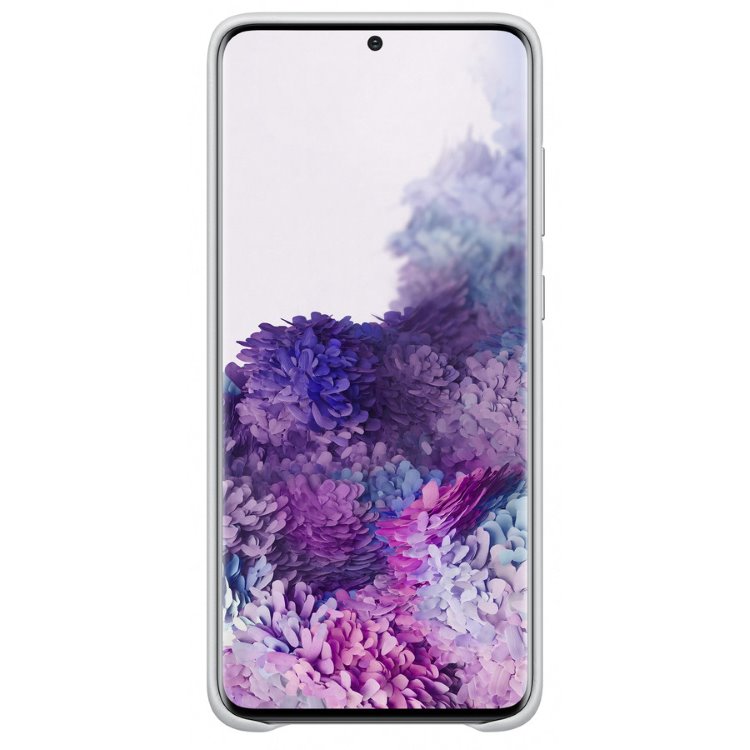 Pouzdro Leather Cover pro Samsung Galaxy S20 Plus - G985F, Light Gray (EF-VG985LS) Pouzdro Leather Cover pro Samsung Galaxy S20 Plus - G985F, Light Gray (EF-VG985LS)