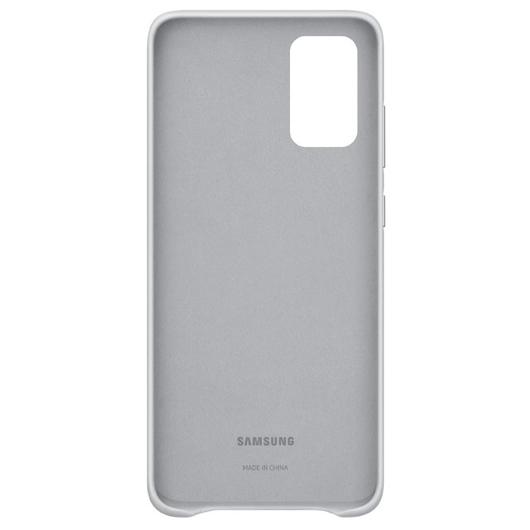 Pouzdro Leather Cover pro Samsung Galaxy S20 Plus - G985F, Light Gray (EF-VG985LS)