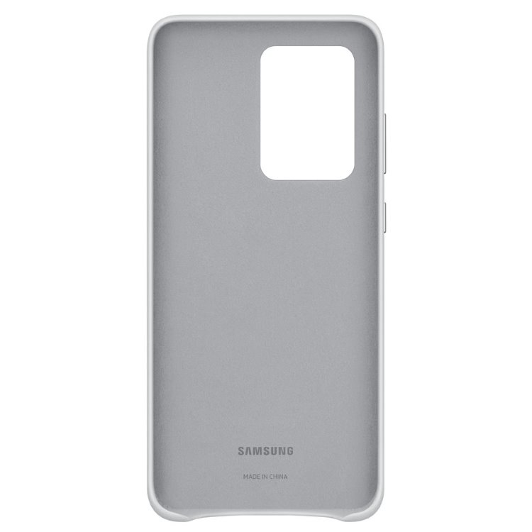 Pouzdro Leather Cover pro Samsung Galaxy S20 Ultra - G988F, Light Gray (EF-VG988LS)
