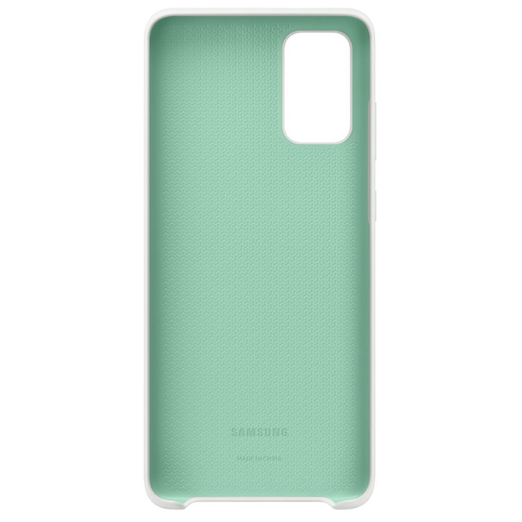 Pouzdro Silicone Cover pro Samsung Galaxy S20 Plus, white
