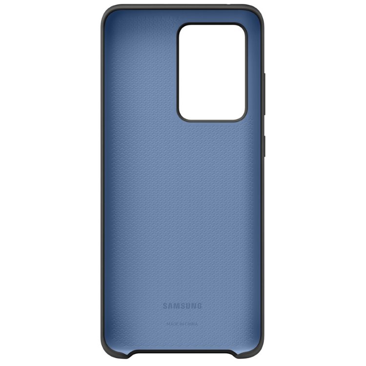 Pouzdro Silicone Cover pro Samsung Galaxy S20 Ultra, black Pouzdro Silicone Cover pro Samsung Galaxy S20 Ultra, black