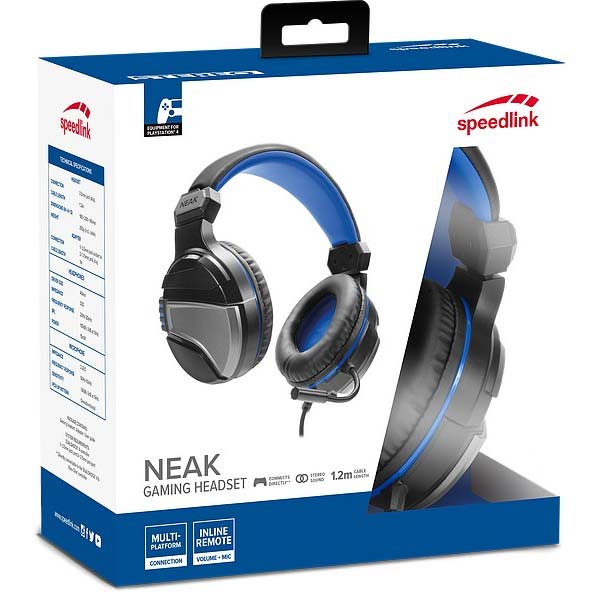 Speedlink Neak Gaming Headset for PS5/PS4, black