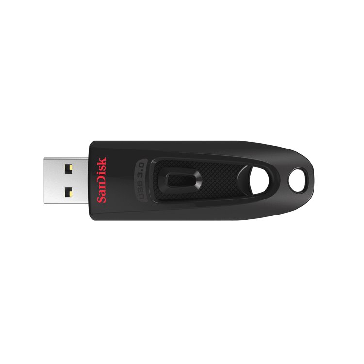 USB klíč SanDisk Ultra, 128GB, USB 3.0-rychlost 100MB/s (SDCZ48-128G-U46)