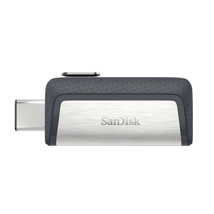 USB klíč SanDisk Ultra Dual Drive, 256GB, USB 3.1-rychlost 150MB/s (SDDDC2-256G-G46)