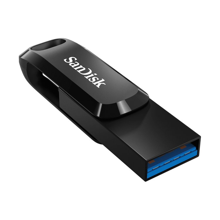 USB klíč SanDisk Ultra Dual Drive Go, 256GB, USB 3.1-rychlost 150MB/s (SDDDC3-256G-G46)